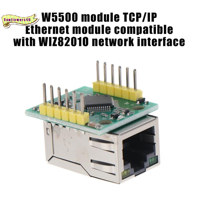 Ethernet Module W5500 - ตัวแปลงสัญญาณ SPI เป็น LAN Ethernet ชิป