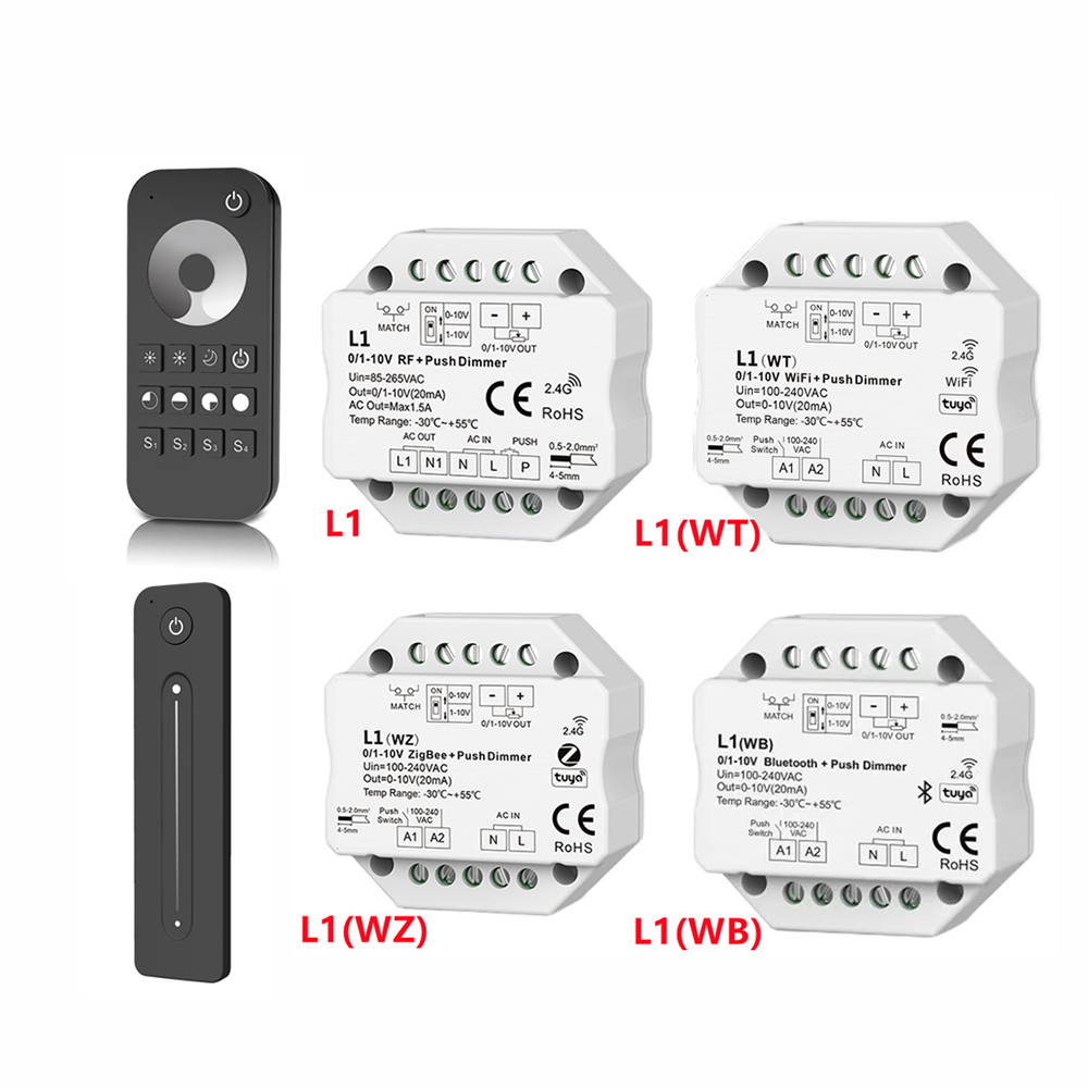Zigbee Coordinator Stick - Skydance 0-10V LED Dimmer Push Dimmer