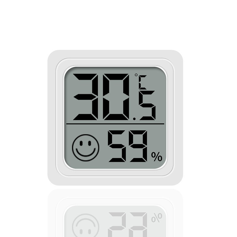 Home Automation Industry - LCD ดิจิตอลเครื่องวัดอุณหภูมิเครื่องวัดความชื้นในร่มห้องอิเล็กทรอนิกส์อุณหภูมิความชื้นเซนเซอร์วัดสถานีอากาศสําหรับ Home ﻿