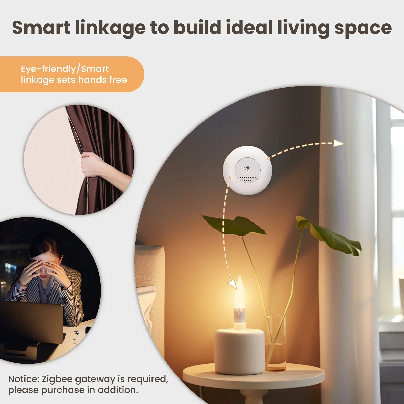 MOES Tuya Zigbee Smart Light S - Home Automation Ideas บทวิจารณ์และราคา