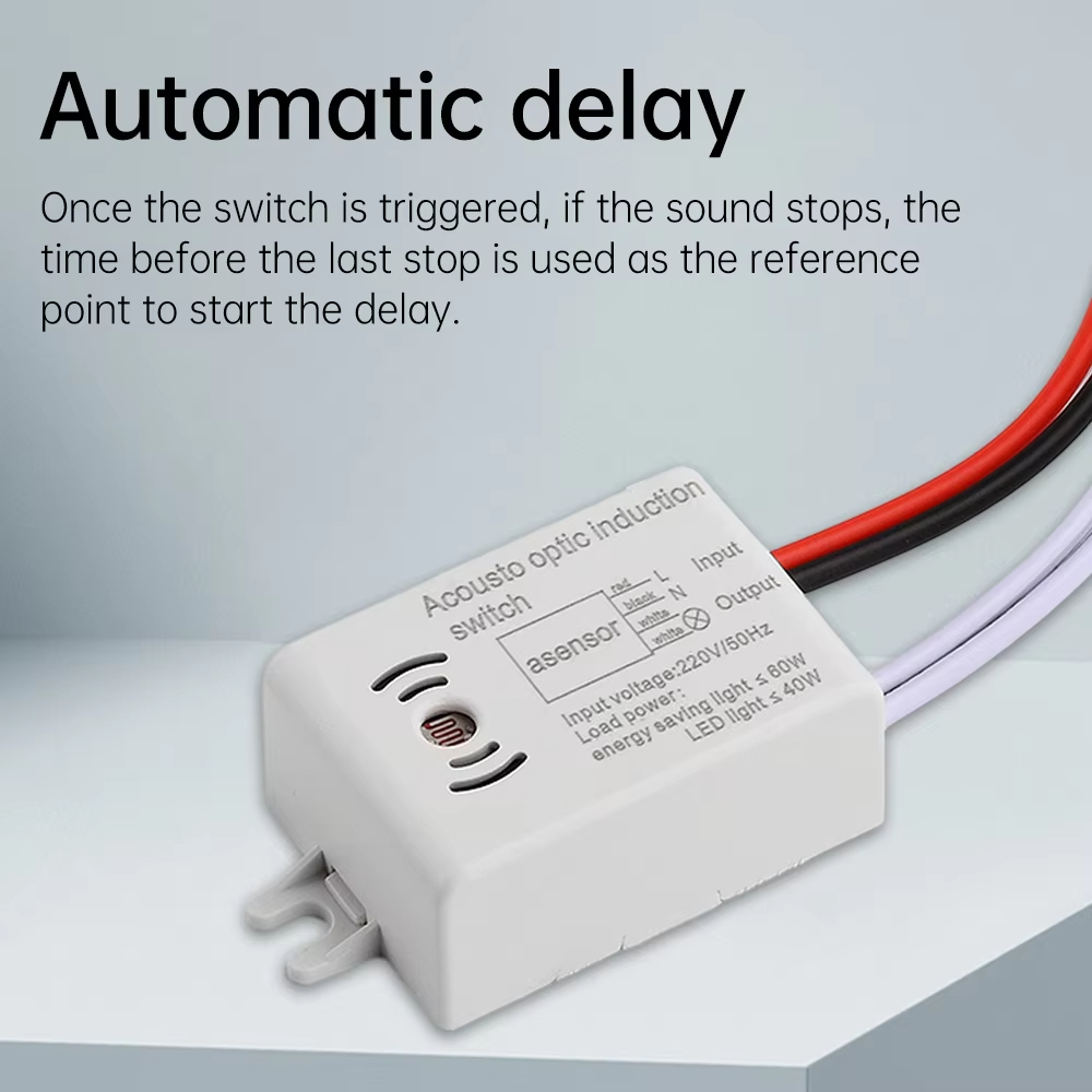 สวิตช์เซ็นเซอร์เสียงตรวจจับอัจ - Home Automation Industry บทวิจารณ์และราคา