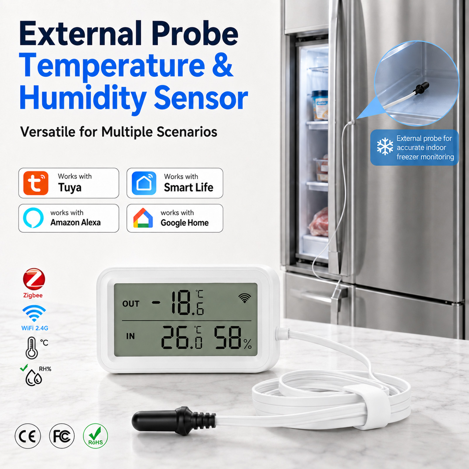 เซ็นเซอร์วัดอุณหภูมิและความชื้ - Temperature Humidity Sensor บทวิจารณ์และราคา