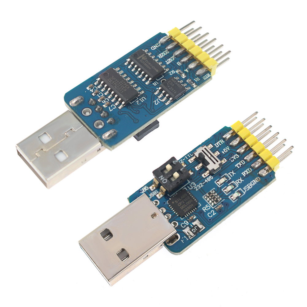 6 in 1 USB Serial Adapter CP21 - Level Shifter 3.3V บทวิจารณ์และราคา