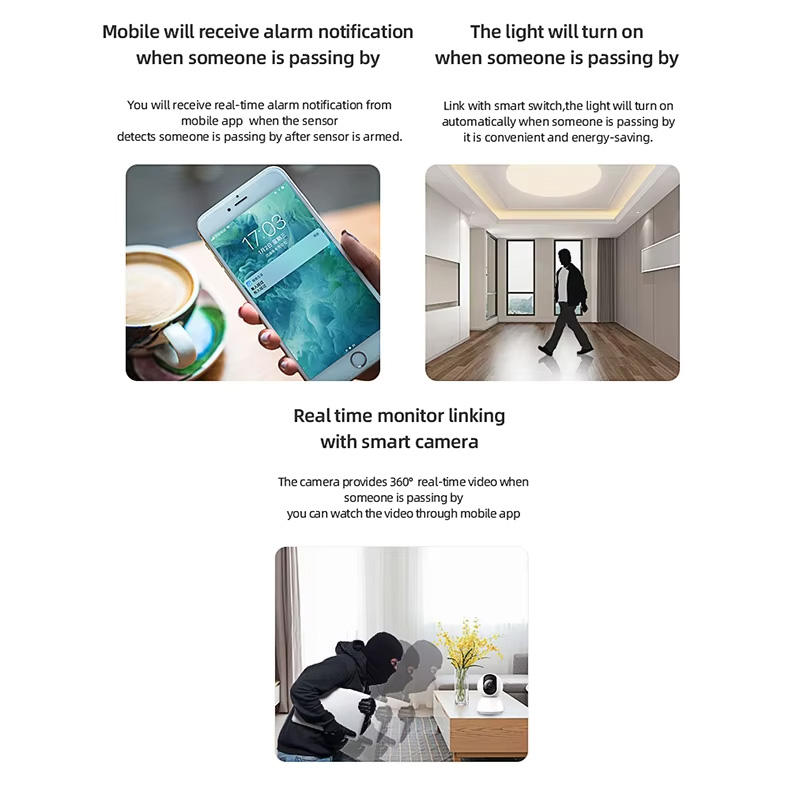 เซ็นเซอร์ตรวจจับความเคลื่อนไหว - Home Automation Ideas บทวิจารณ์และราคา
