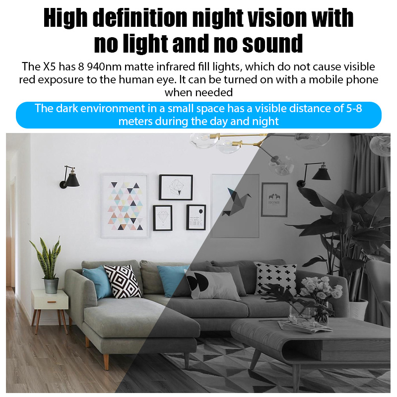 X5 มินิกล้อง HD 1080P Home Sec - Home Assistant Sd บทวิจารณ์และราคา